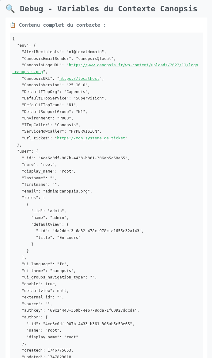 Texte debug Texte debug